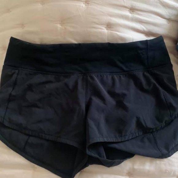 Black lululemon shorts - Picture 2 of 3